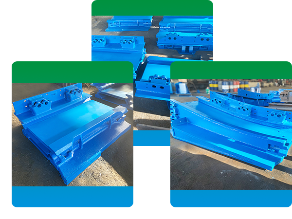 機加工件：中部槽、過渡槽、凸槽、凹槽